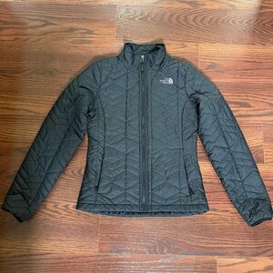 The North Face Quilted Liner Jacket Women’s XS Full Zip Puffer, Black